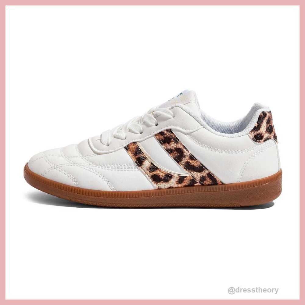 Vintage Leather Sneakers Non-Slip Cushion Streetwear Casual Shoes